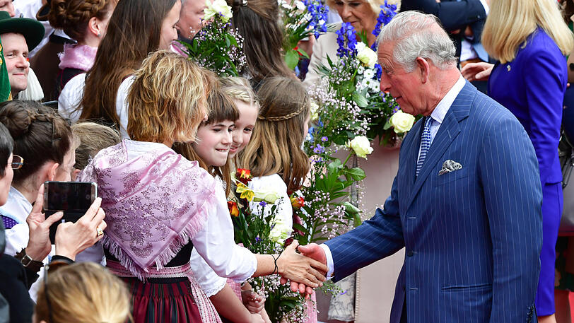 Prinz Charles und Camilla in München: Weitere Bilder vom royalen Besuch.