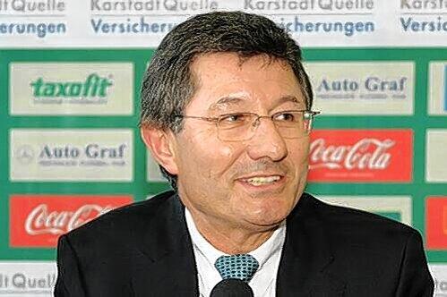Der Spar-Präsident: Greuther Fürths Chef Helmut Hack.