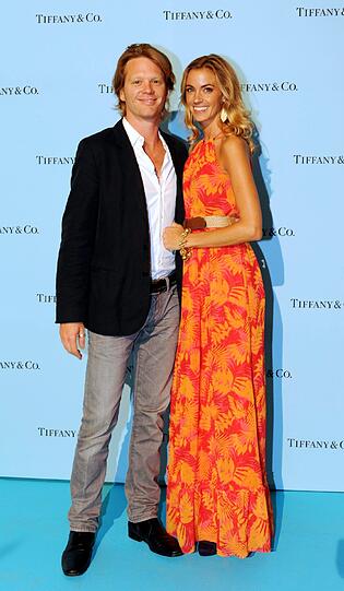 175 Jahre Tiffany in den Postgaragen München am 4.Sept.2012. Mike Kraus und Coco Sorhagen