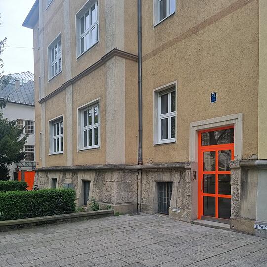 Das Interimsquartier der Villa Stuck in der Goethestraße.