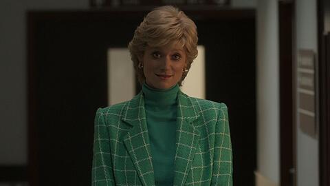 Prinzessin Diana (Elizabeth Debicki) in Staffel fünf von "The Crown".