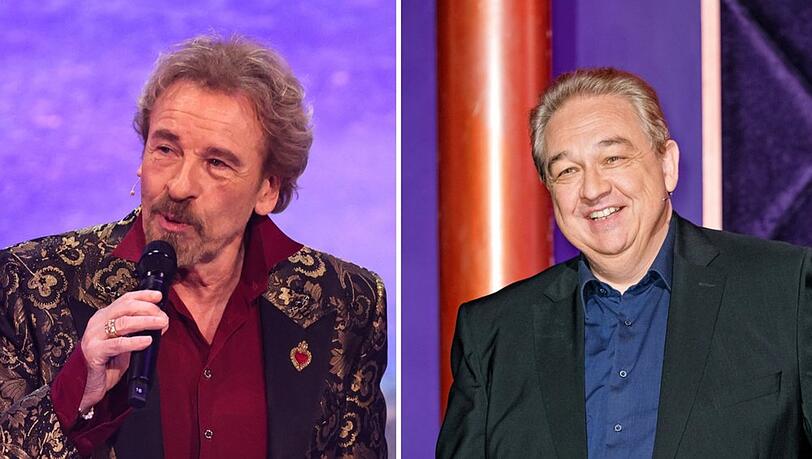 Thomas Gottschalk (l.) steht immer wieder in der Kritik, Oliver Kalkofe springt ihm nun in einem Podcast zur Seite.