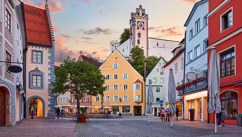 Füssen im Allgäu ist laut einem Reiseportal sehr beliebt. Füssen im Allgäu ist laut einem Reiseportal sehr beliebt.