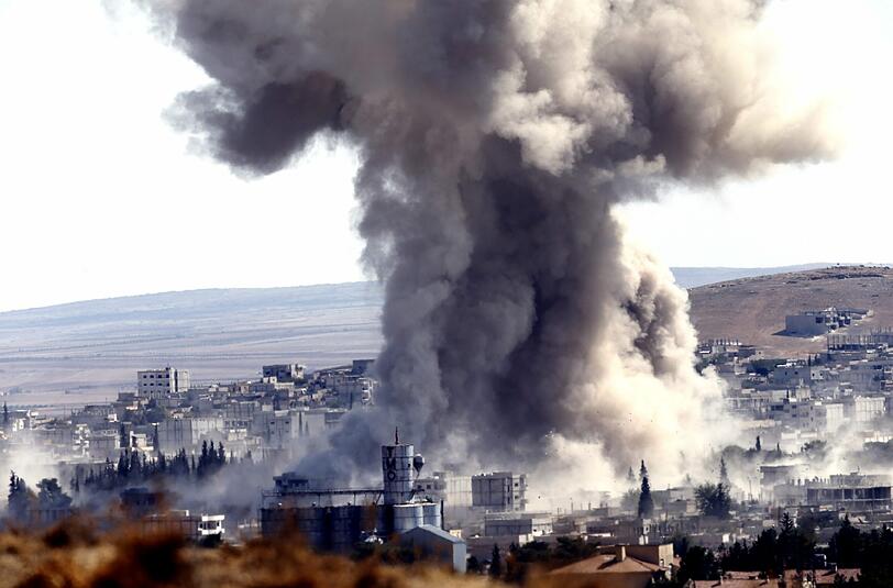 Die Lage in Kobane spitzt sich immer weiter zu. Die Terrormiliz IS zieht die Schlinge um die syrische Grenzstadt immer enger.