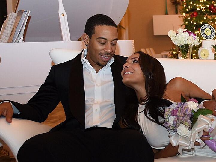 Das vielleicht schnellste Promi-Brautpaar 2014: Ludacris und seine Eudoxie