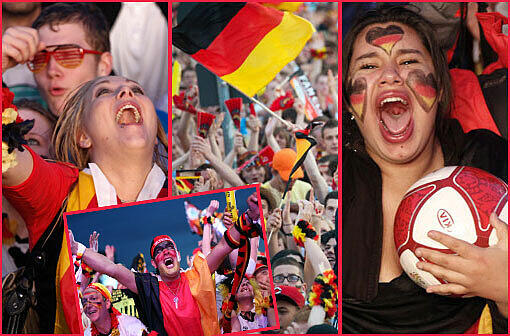 4:2 gegen Griechenland! Ganz Deutschland feiert bis in die Nacht auf den Straßen der Nation den Einzug ins EM-Halbfinale! Hier gibts die besten Fan-Bilder vom Public-Viewing zum Durchklicken!