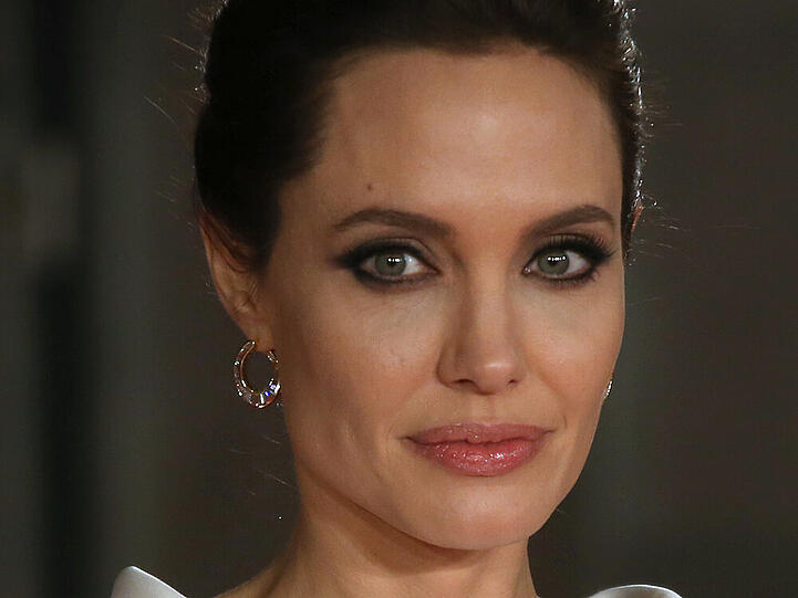 Angelina Jolie bei der britischen Premiere von "Unbroken"