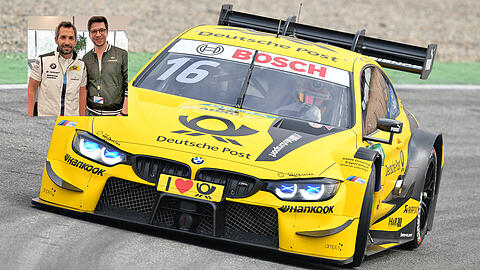 Timo Glock im Gespräch mit AZ-Redakteur Johannes Schnabl: "Jetzt hoffen wir, dass wir gegenüber der Konkurrenz gut aufgestellt sind."
