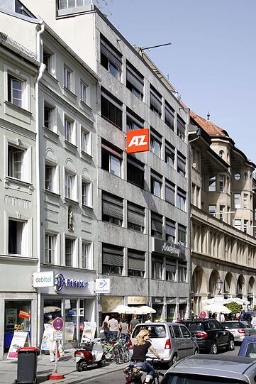 Die alten Verlagshäuser im Jahr 2008.