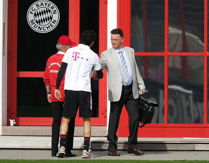 Van Gaal kommt überraschend am Bayern-Trainingsgelände vorbei