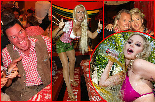 2012 gab's auch wieder die ganz große Trash-Wiesn: Ein Prinz bestellt den teuersten Schampus, eine Blondine will die Münchner Daniela Katzenberger werden, die Geissens geben Gas. Hier kommen die Trash-Highlights...