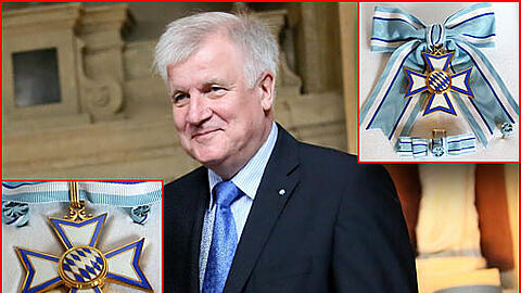 Am Mittwoch wurde in München der Bayerischen Verdienstorden vom bayerischen Ministerpräsidenten, Horst Seehofer, an 20 Bürgerinnen und 30 Bürger verliehen.