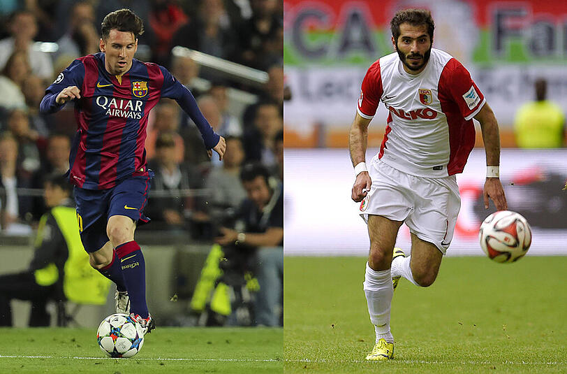 Nach dem Messi ist vor dem Messi: Dienstag empfängt Bayern Barça. Zuvor geht es am Samstag gegen Augsburg und Ex-Bayer Altintop (rechts).