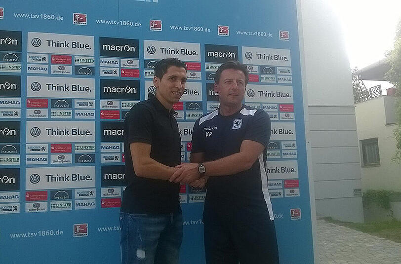 Karim Matmour (l.) spielt ab sofort beim TSV 1860.
