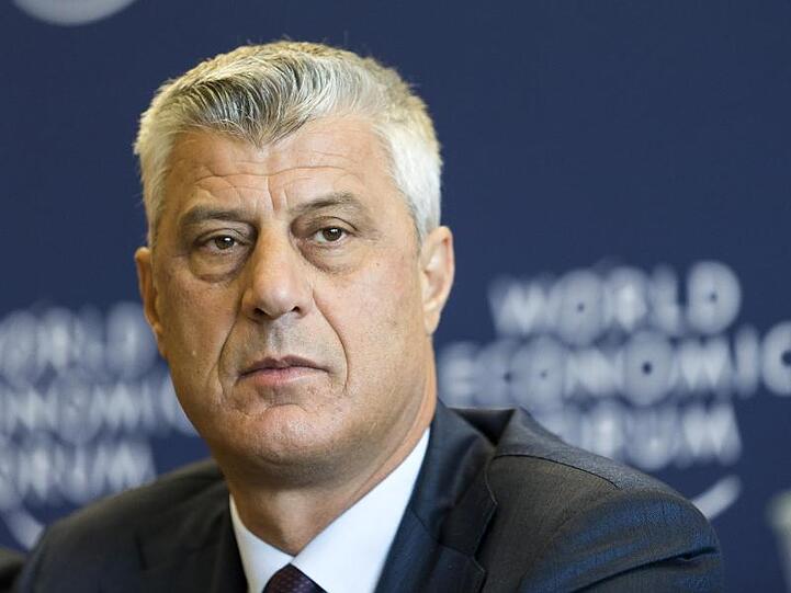 "Ich werde niemals einem Austausch von Territorien zustimmen, ich treibe keinen Handel mit Territorien des kosovarischen Staatsgebiets", sagt Thaci.