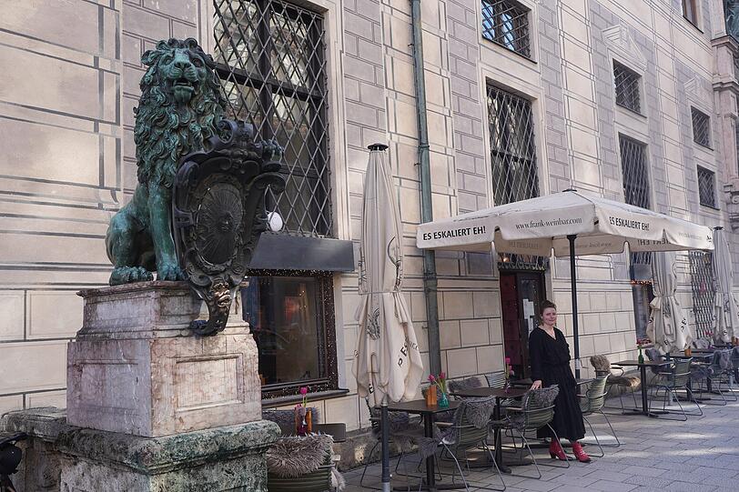 Im September soll vorerst Schluss sein mit der Weinbar am Odeonsplatz.