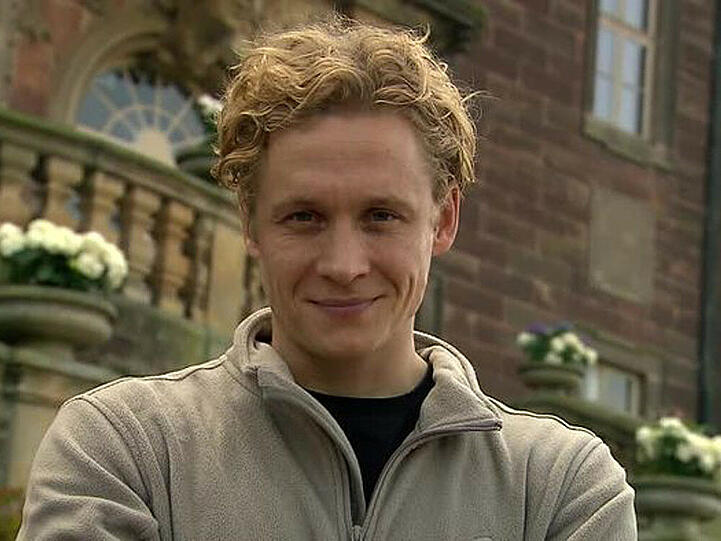 Matthias Schweighöfer am Set von "Der Nanny"