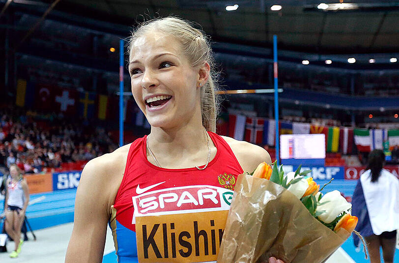 Darja Klischina hat sich das Startrecht bei Olympia erkämpft.