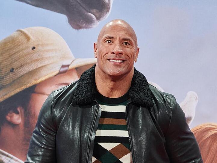 Dwayne "Tghe Rock" Johnson bei der Deutschlandpremiere des Films "Jumanji: The next Level".