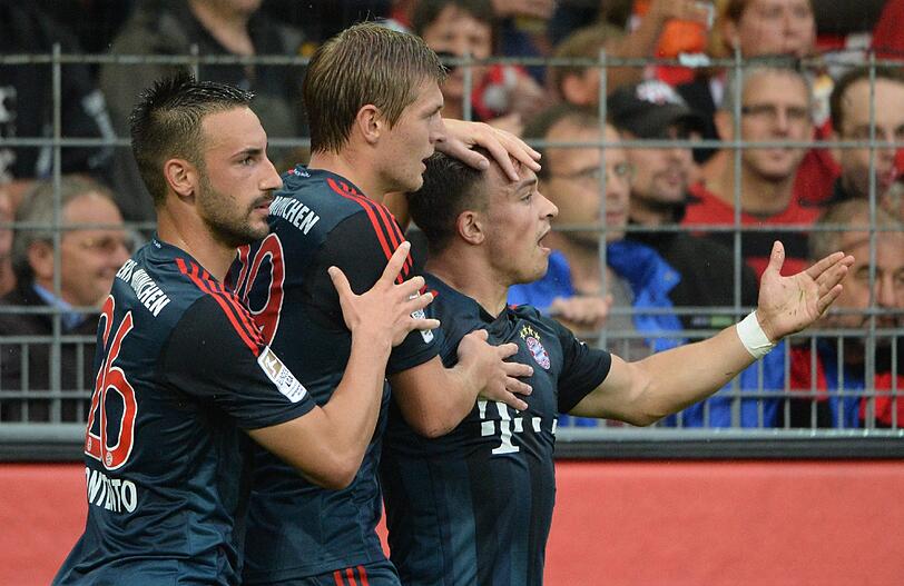 TONI KROOS, Note 4: Ballverteiler mit geringer Fehlerquote, jedoch auch ohne Risiko. Rüde umgesenst von Höfler (63.), das steckte er weg. Vergab frei vor Baumann die vorzeitige Entscheidung (73.).