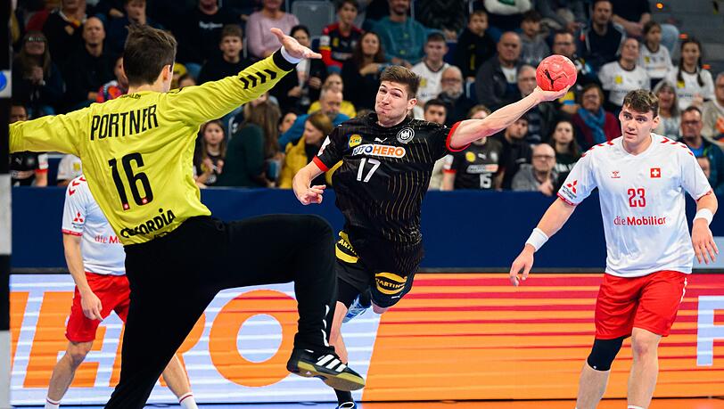 War bester deutscher Werfer beim Sieg der deutschen Handballer gegen die Schweiz: Lukas Zerbe
