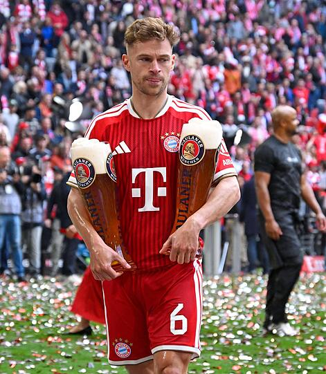 Joshua Kimmich hat wohl noch was vor.