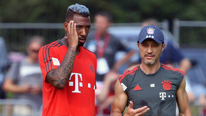 Bayern-Trainer Niko Kovac plant den Wechselkandidaten Jérôme Boateng für das erste Pflichtspiel der Saison ein.