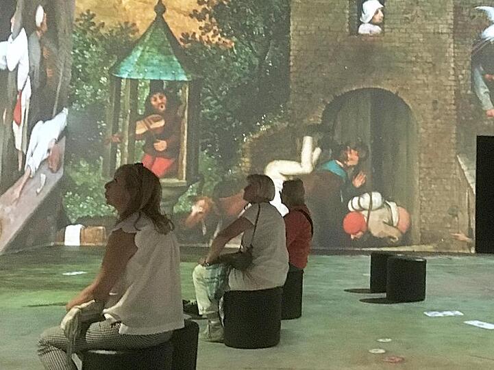 Blick in die Ausstellung "Beyond Bruegel".