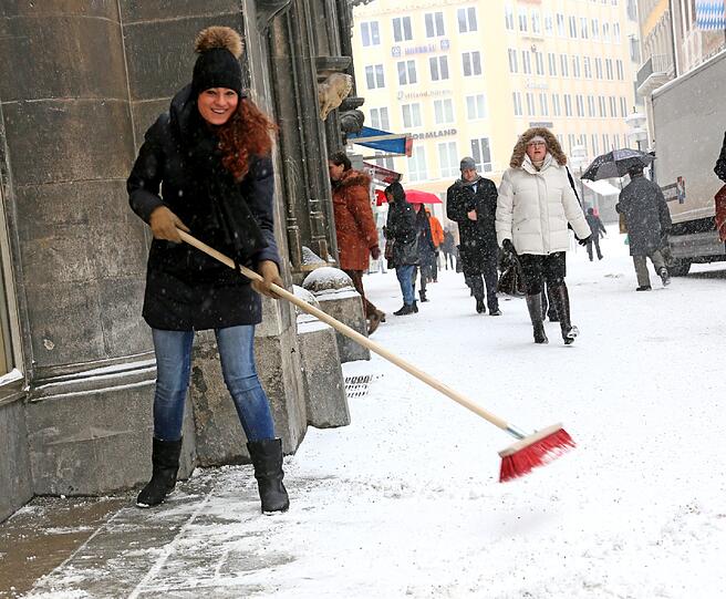 München in Winterhand - die Impressionen aus der Stadt