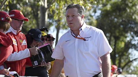 Zak Brown ist der Chef des Motorsport-Projekts bei McLaren.