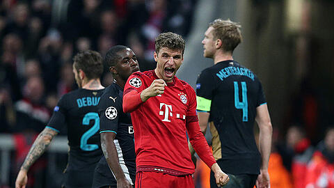 Thomas Müller traf gegen den FC Arsenal doppelt