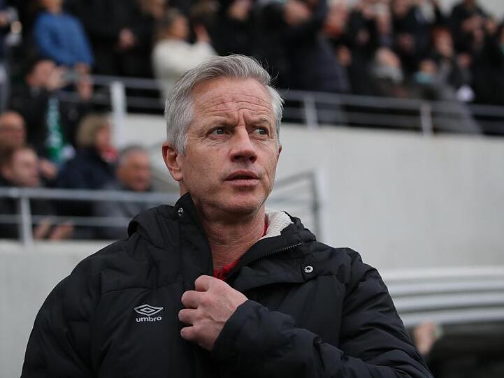 Der Nürnberger Trainer Jens Keller ist zu sehen. Foto: Daniel Karmann/dpa/Archiv