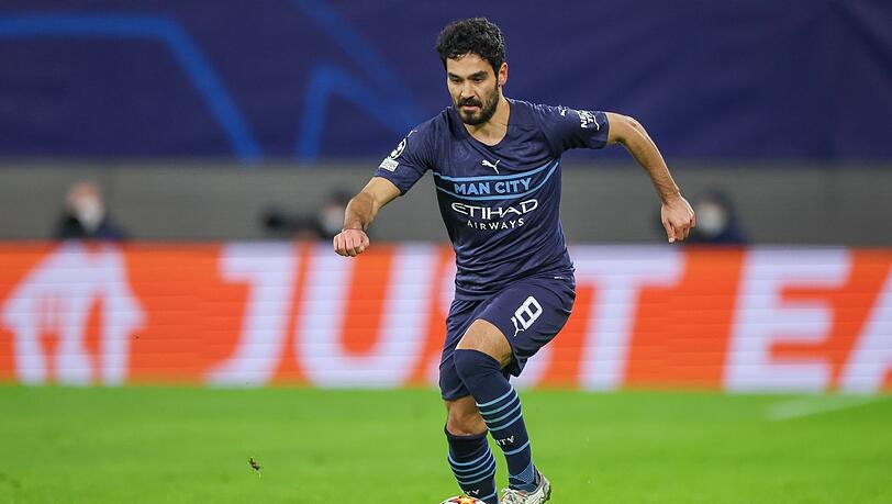 Für Manchester City am Ball: Ilkay Gündogan in Aktion.
