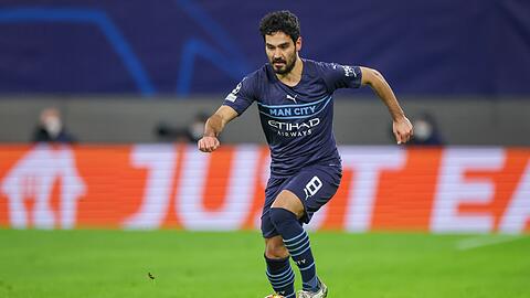 Für Manchester City am Ball: Ilkay Gündogan in Aktion.