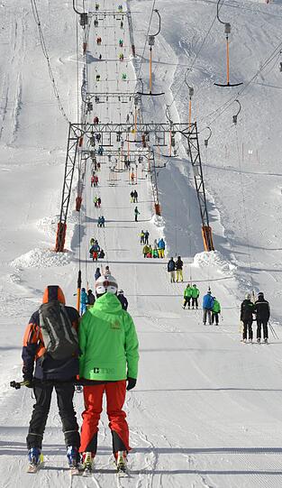 Traumhafte Winterlandschaft auf der Zugspitze. Die Bilder!