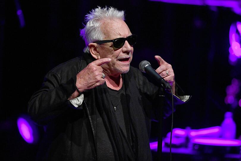 Eric Burdon bei seinem Konzert in der Philharmonie.