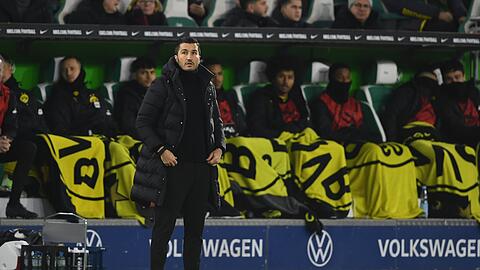 Dortmunds Trainer Nuri Sahin.