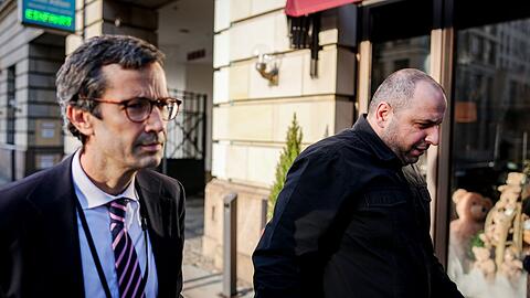 Zu den Gespr&auml;chen in Berlin reiste der ehemalige ukrainische Verteidigungsminister Rustem Umjerow an.