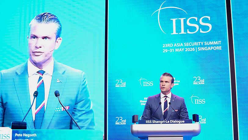 Hegseth hat Europa in Singapur scharf kritisiert. Hegseth hat Europa in Singapur scharf kritisiert.