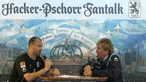 Gabor Kiraly im Gespräch mit Stefan Schneider. Gabor Kiraly im Gespräch mit Stefan Schneider.