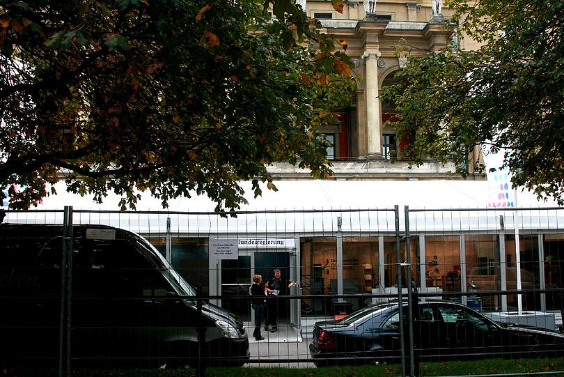 München bereitet sich für die große Feier zur Deutschen Einheit vor. Die Bilder
