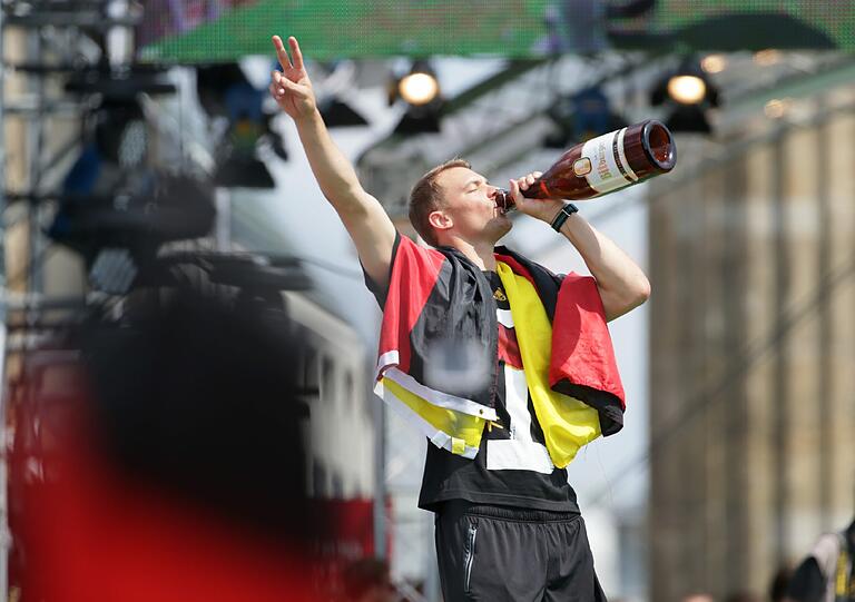 Die Weltmeister feiern am Brandenburger Tor. Die Bilder von der Fanmeile.