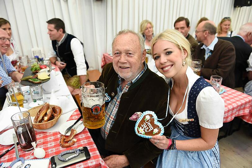 Joseph Vilsmaier und Tochter Josephine