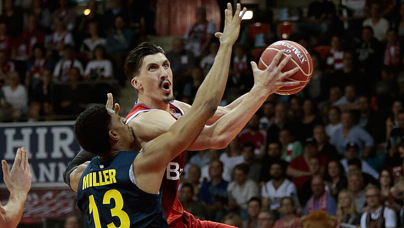 Nihad Djedovic steuerte für die FCBB-Basketballer 19 Punkte bei. Nihad Djedovic steuerte für die FCBB-Basketballer 19 Punkte bei.