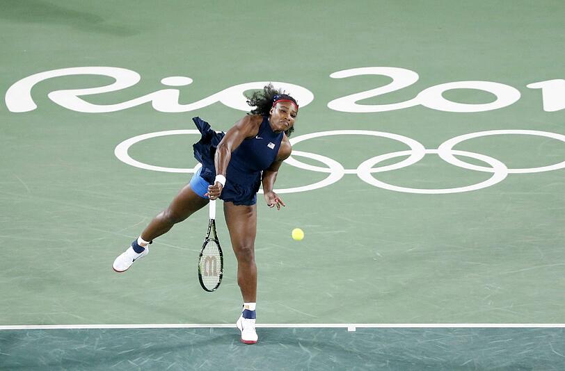 Serena Williams verliert 4:6, 3:6 gegen die Ukrainerin Elina Switolina.