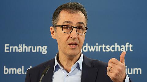 Cem Özdemir (Grüne), Bundesminister für Ernährung und Landwirtschaft.