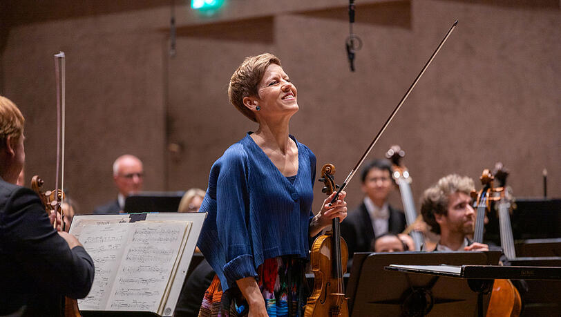 Die Geigerin Isabelle Faust. Die Geigerin Isabelle Faust.