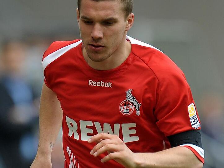 Lukas Podolski - in der laufenden Saison erzielte er beim 1. FC Köln bisher nur zwei Tore