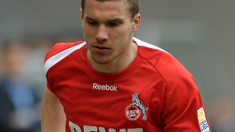 Lukas Podolski - in der laufenden Saison erzielte er beim 1. FC Köln bisher nur zwei Tore Lukas Podolski - in der laufenden Saison erzielte er beim 1. FC Köln bisher nur zwei Tore