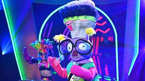 Die Fan-Maske musste "The Masked Singer" bereits in Folge eins verlassen.